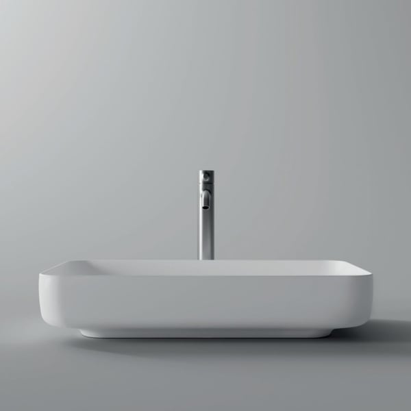 Νιπτήρας Form White Matt 60x35 cm